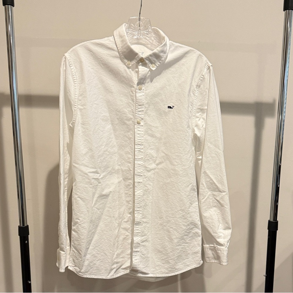 Vineyard Vines Classic White Button-Down Shirt